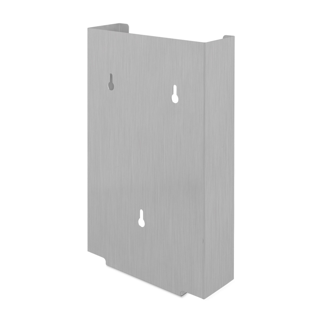 Handskeholder i rustfrit stål, B 21,2 × H 33,5 × D 6,8, inkl. monteringsmateriale